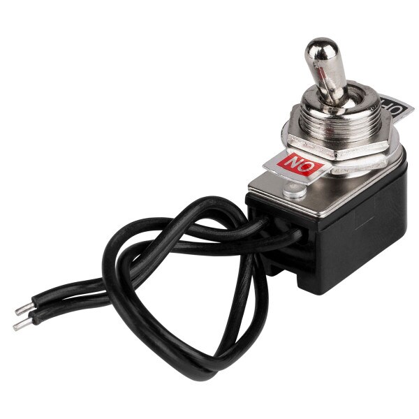 Main product image for SPST Light Duty Toggle Switch Pre Wired 060-543
